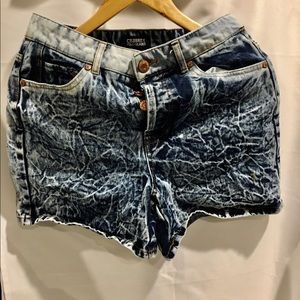 Celebrity Pink Jean Shorts